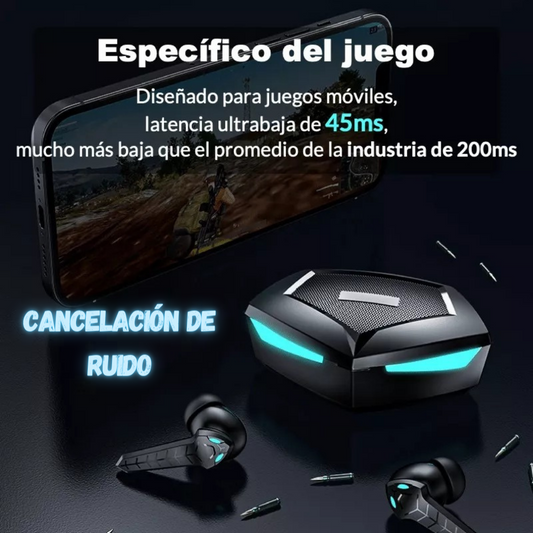 AUDIFONOS BLUETOOTH 5.2 GAMING P30 PRO